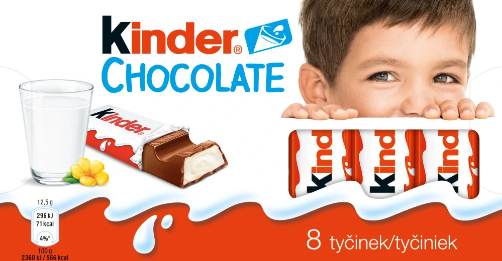 Kinder čokolády