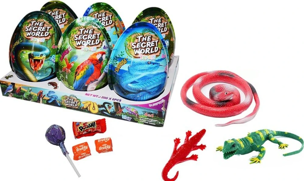 XXL plastové vejce 25g