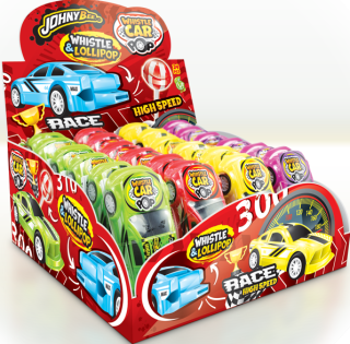 Hračka Whistle Car Pop 10g