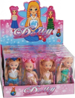 Hračka DOLLY 10g panenka