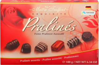 Dez.Pralines 180g červená
